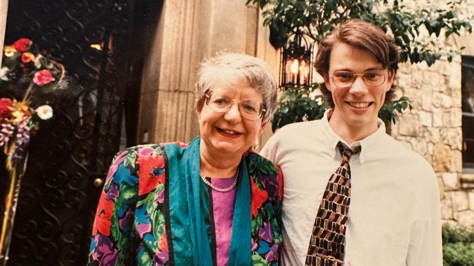 andrew dansby with coleen grissom in the 1990s