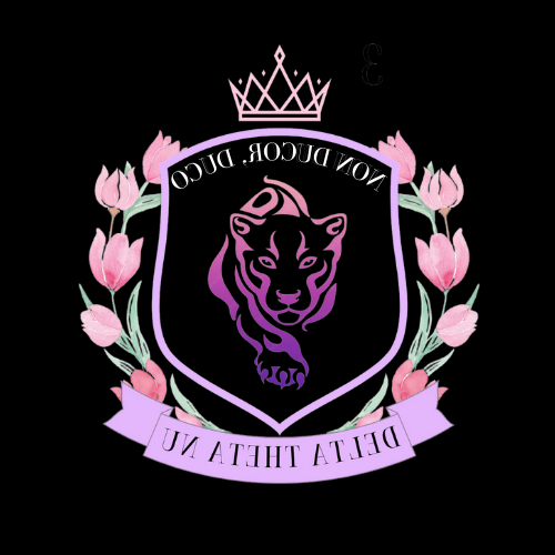 Delta Theta Nu sorority crest